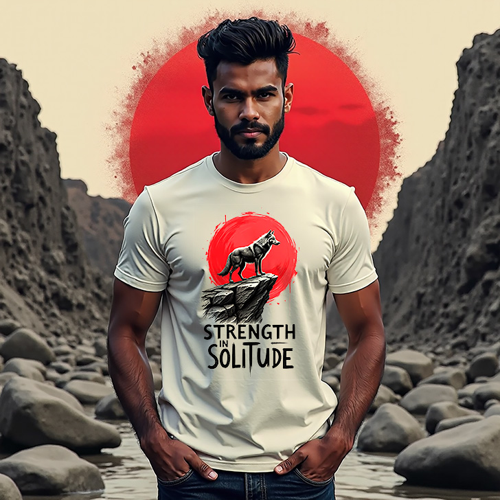 Strength in Solitude T Shirt